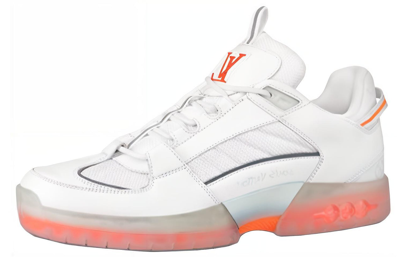LOUIS VUITTON A View Sneakers 'White Orange' 1A8J1T