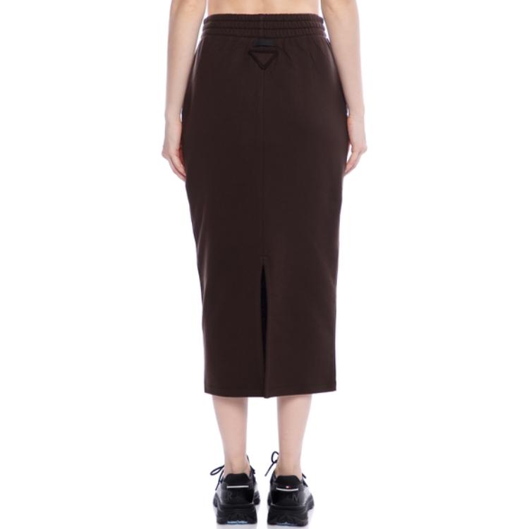 PRADA Casual Long Skirts Women's Brown