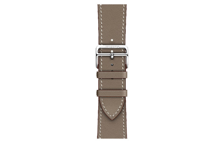 HERMES Watch Band Apple Compatibility 195mm Genuine Leather Material