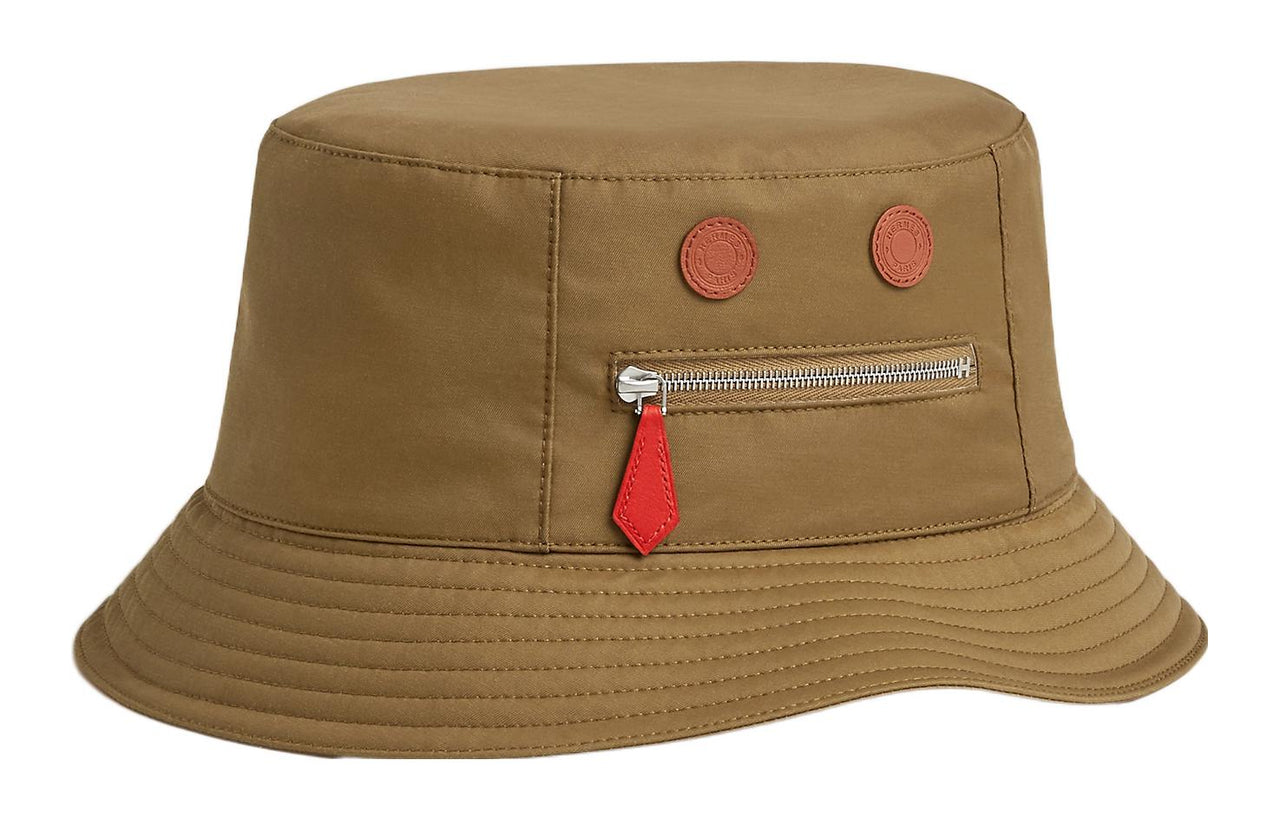 HERMES Cotton Bucket Hats Unisex