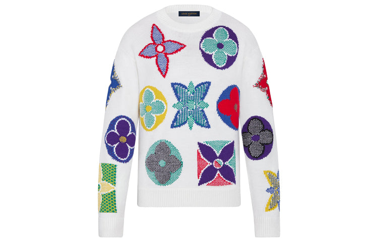 LOUIS VUITTON Sweater Men's White