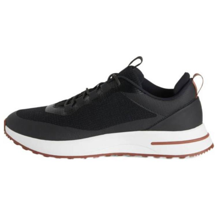Loro Piana Week End Walk Low Top Casual Shoes Men's Black
