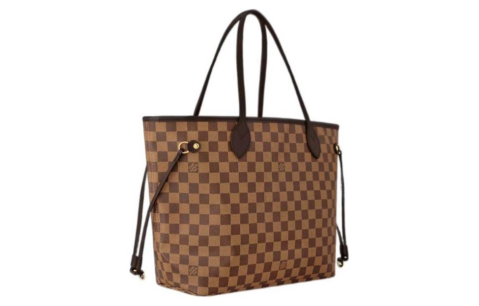 LOUIS VUITTON NEVERFULL Canvas Handbag, Shoulder Bag Medium Size Women's Ballet Rose Dance Shoes