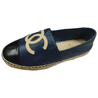 CHANEL Espadrilles Women's Navy Blue