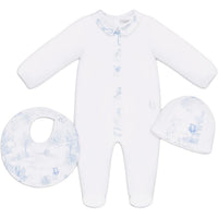 DIOR Jumpsuit Set Of 3 Light Blue Infant And Toddler