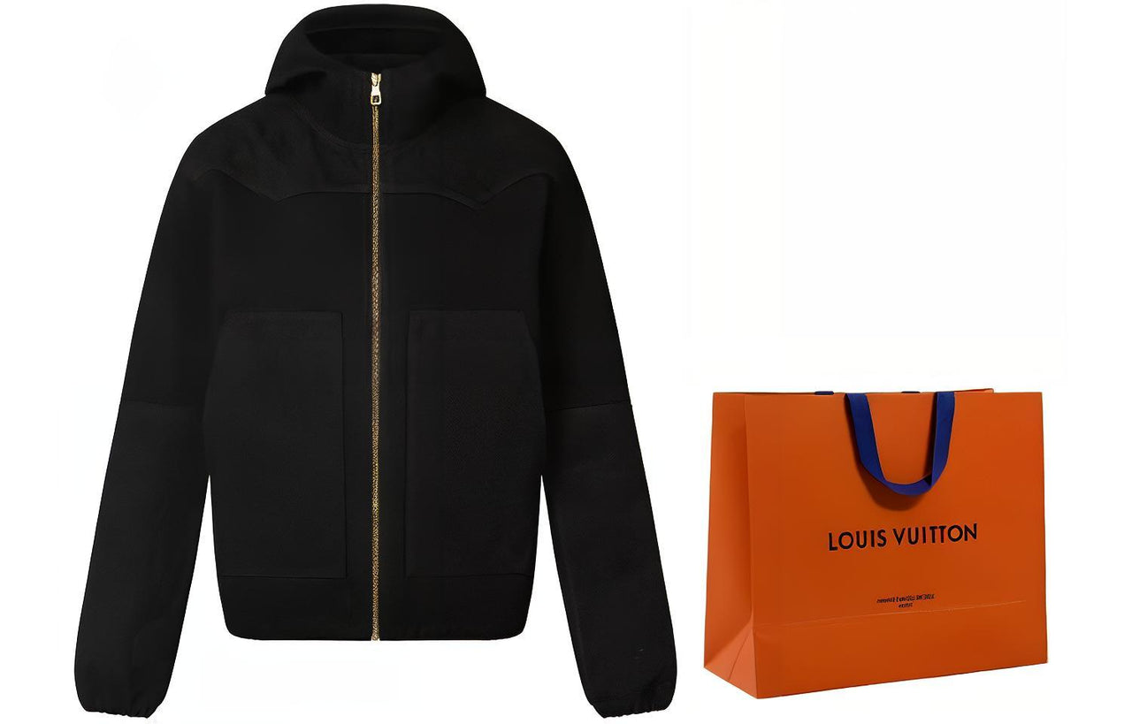 LOUIS VUITTON 2010s Monogram Zip up Hoodie