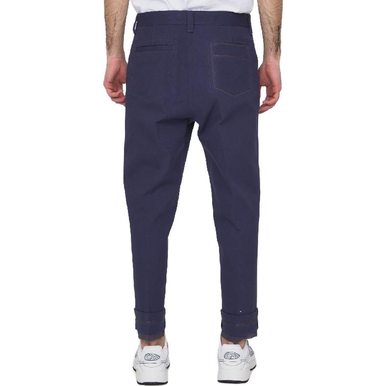 DIOR Casual Pants Men Dark Blue