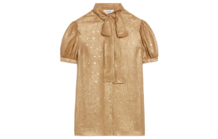 CELINE Shirts Women's Gold