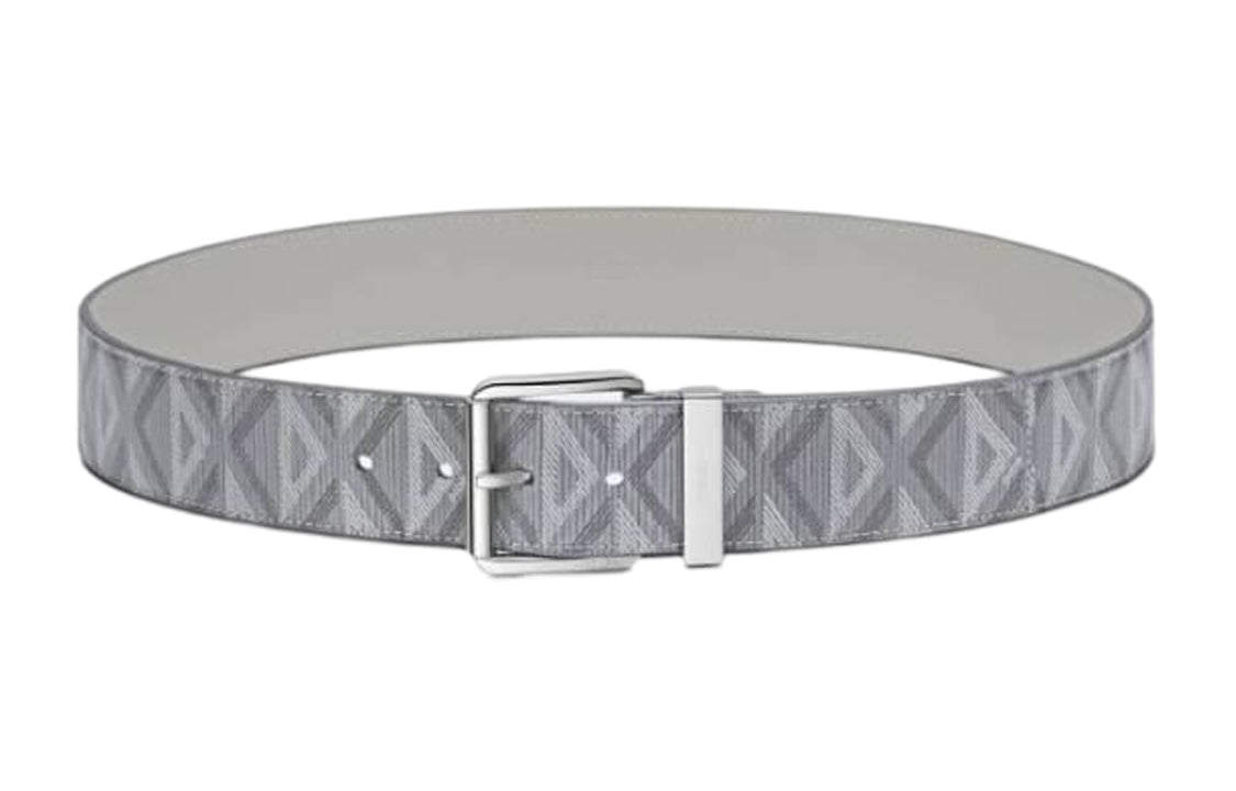 DIOR Cow Leather Leather Belts Men's Width: 4cm