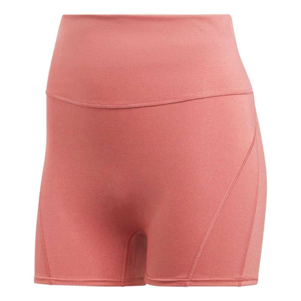 (WMNS) adidas Yoga Studio Luxe Fire Super-High-Waisted Short Leggings 'Pink' HS8812