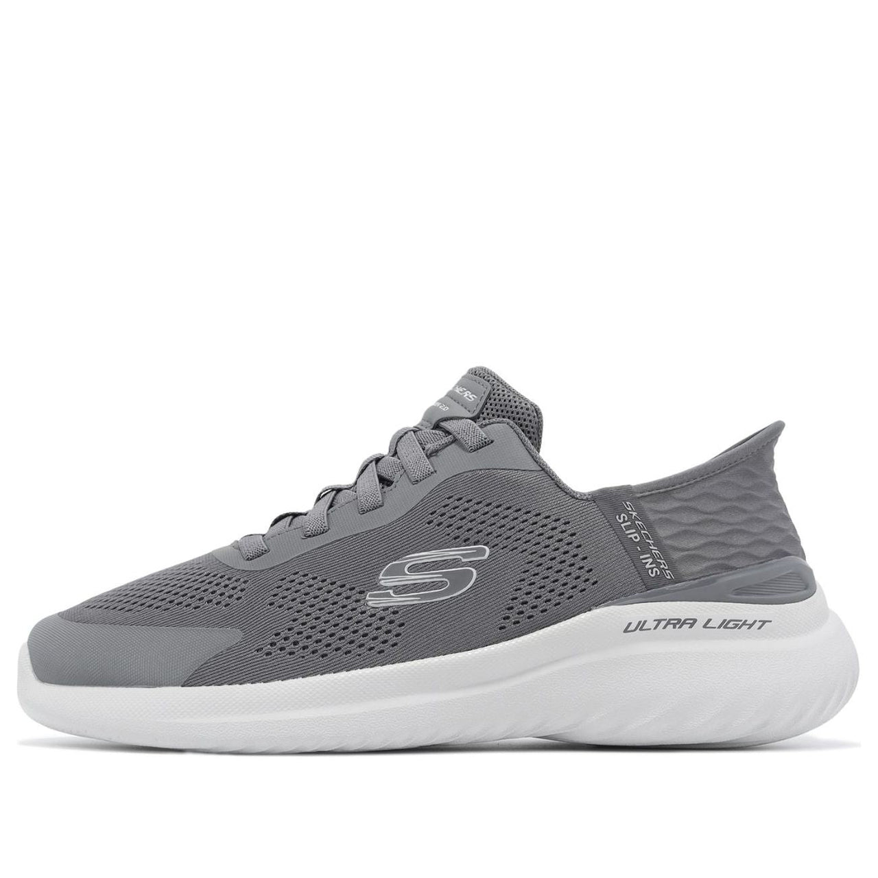 Skechers Bounder 2.0 Slip-Ins 'Grey White' 232459-WCHAR