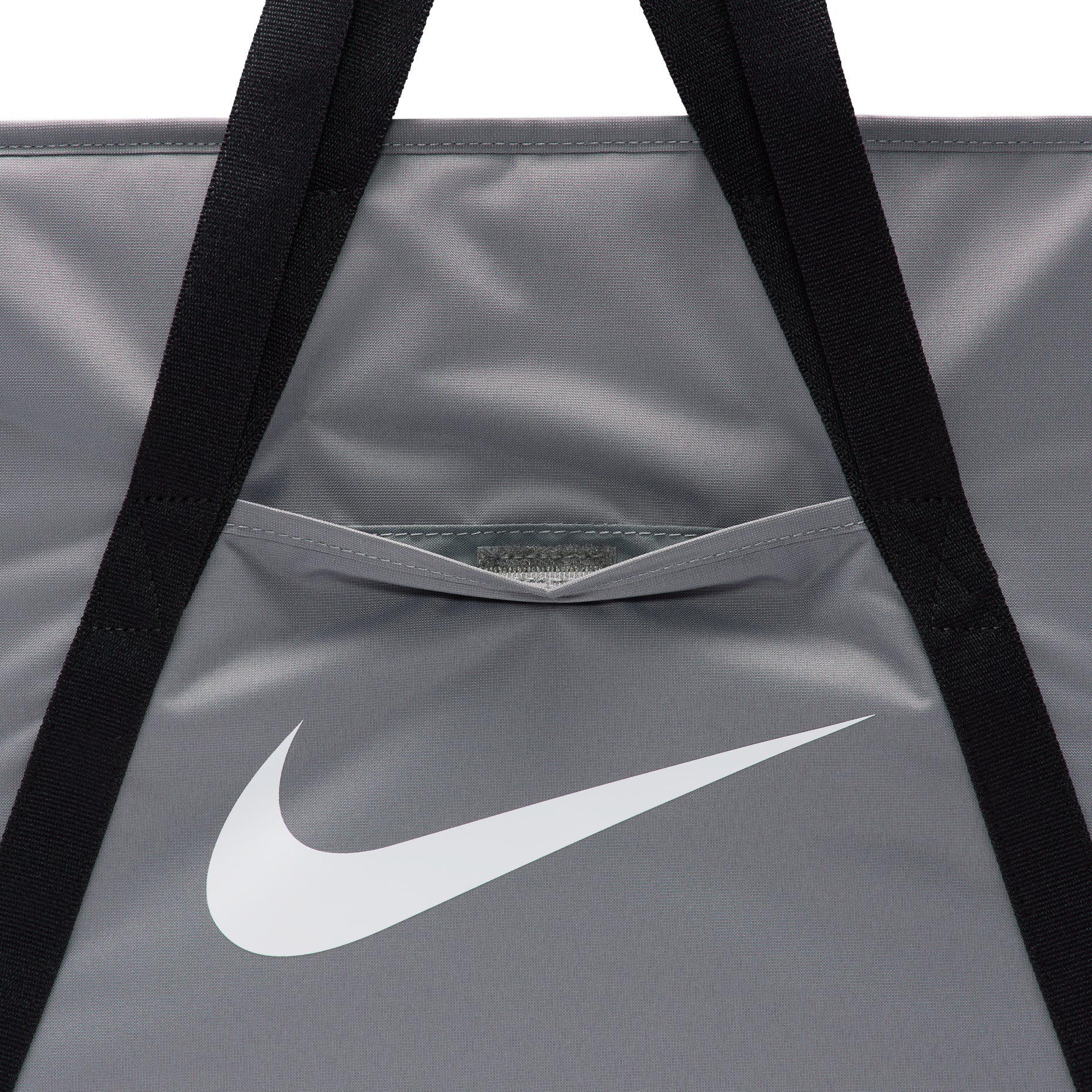 (WMNS) Nike Gym Tote 28L 'Smoke Grey Black White' IH7964-084