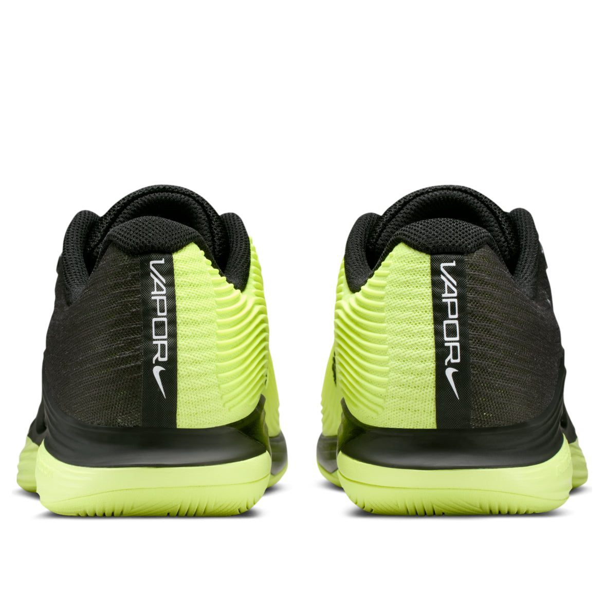 (WMNS) Nike Court Air Zoom Vapor 12 HC 'Black Light Lemon Twist Blue Ribbon Heather' IB6554-001