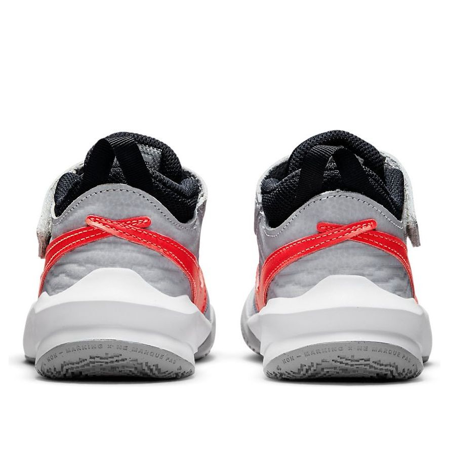 (PS) Nike Team Hustle D10 'Light Smoke Grey Bright Crimson' CW6736-006