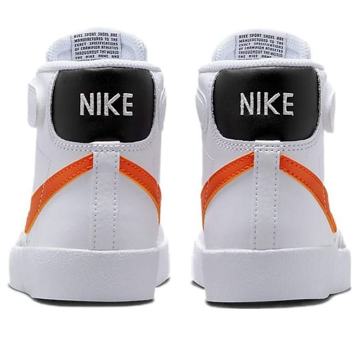 (PS) Nike Blazer Mid '77 'White Orange' DA4087-111