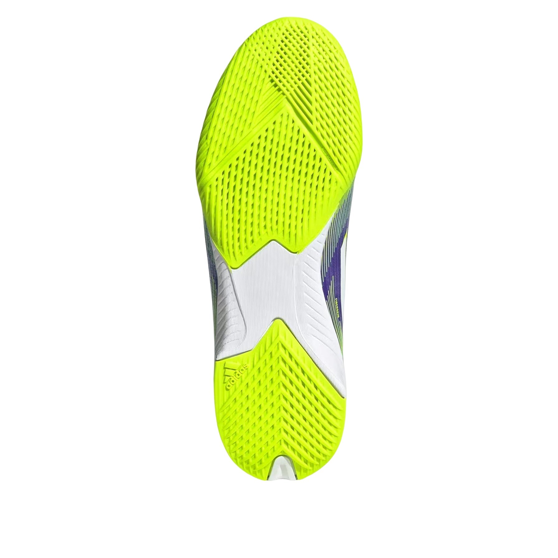 (GS) adidas F50 League Indoor 'Purple Rush Cloud White Lucid Lemon' JH7750