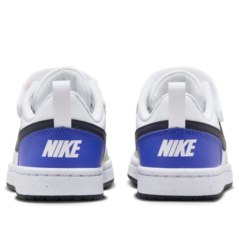 (PS) Nike Court Borough Low Recraft Shoes 'White Pink Dark Obsidian' DV5457-108