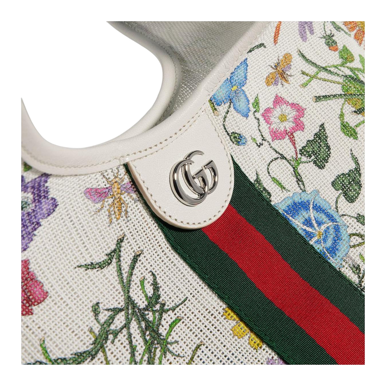 (WMNS) Gucci Giglio Small Tote Bag 'White Multicolor' 860845-FAGDB-9564