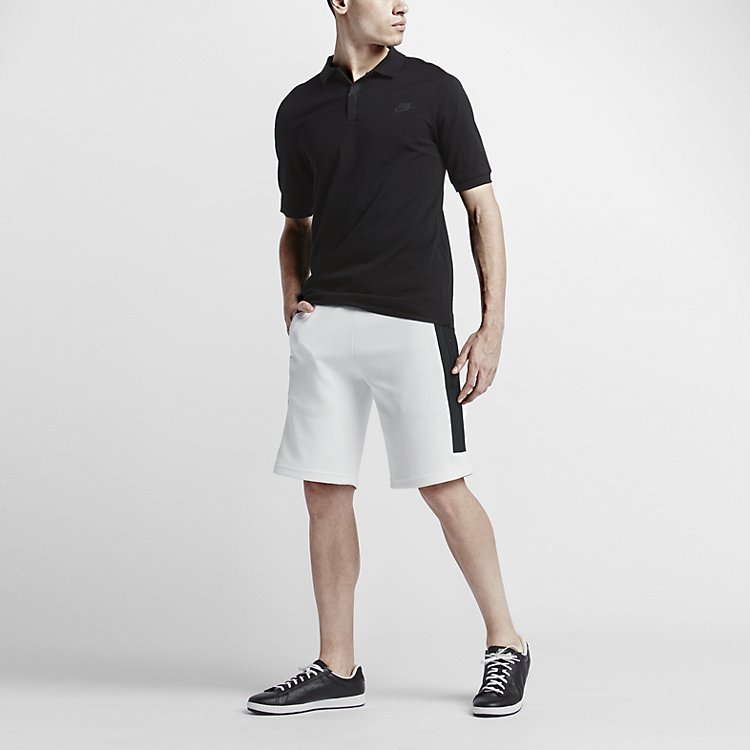 Nike Court Shorts 'White Black' 743998-100