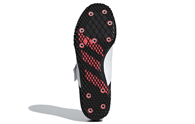 adidas Adizero High Jump 'White Shock Red' B37490