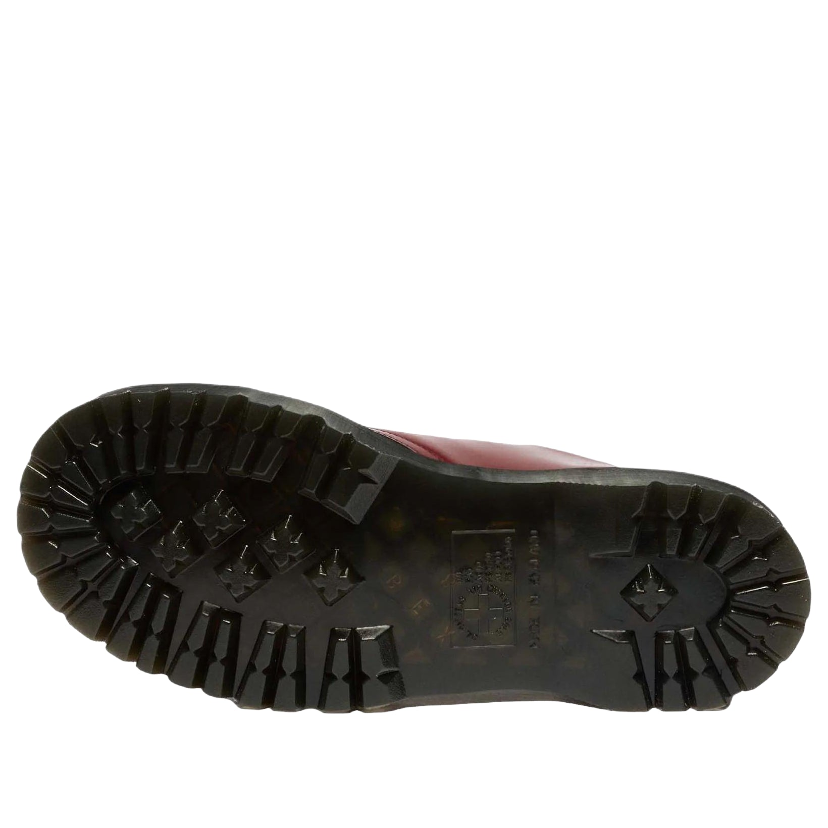 Dr. Martens 1461 Bex Rub Off Leather Shoes 'Cherry Red Black' 42890600