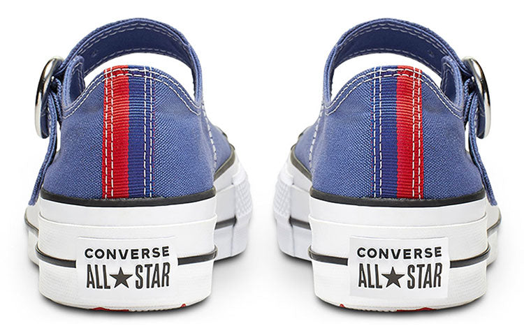 (WMNS) Converse Chuck Taylor All Star Mary Jane Low Top 'Blue White' 564316C