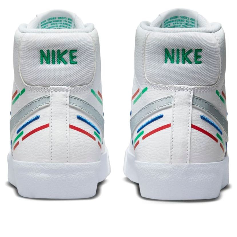 (GS) Nike Blazer mid '77 'White Game Royal University Red' FB8023-100