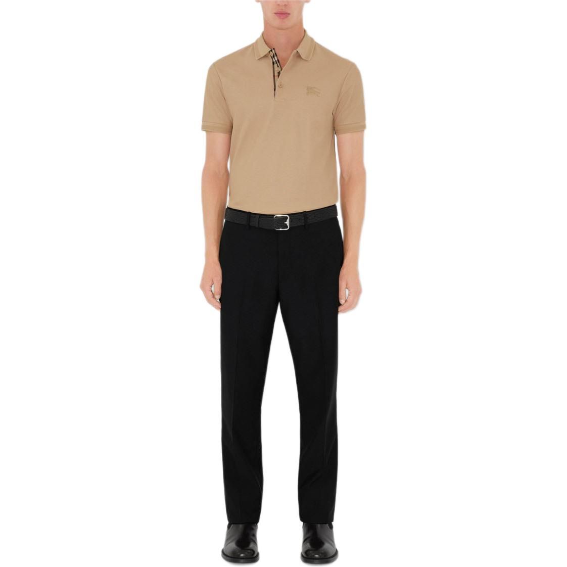Burberry 26 Cotton Polo Shirt 'Soft Fawn Beige' 80991671