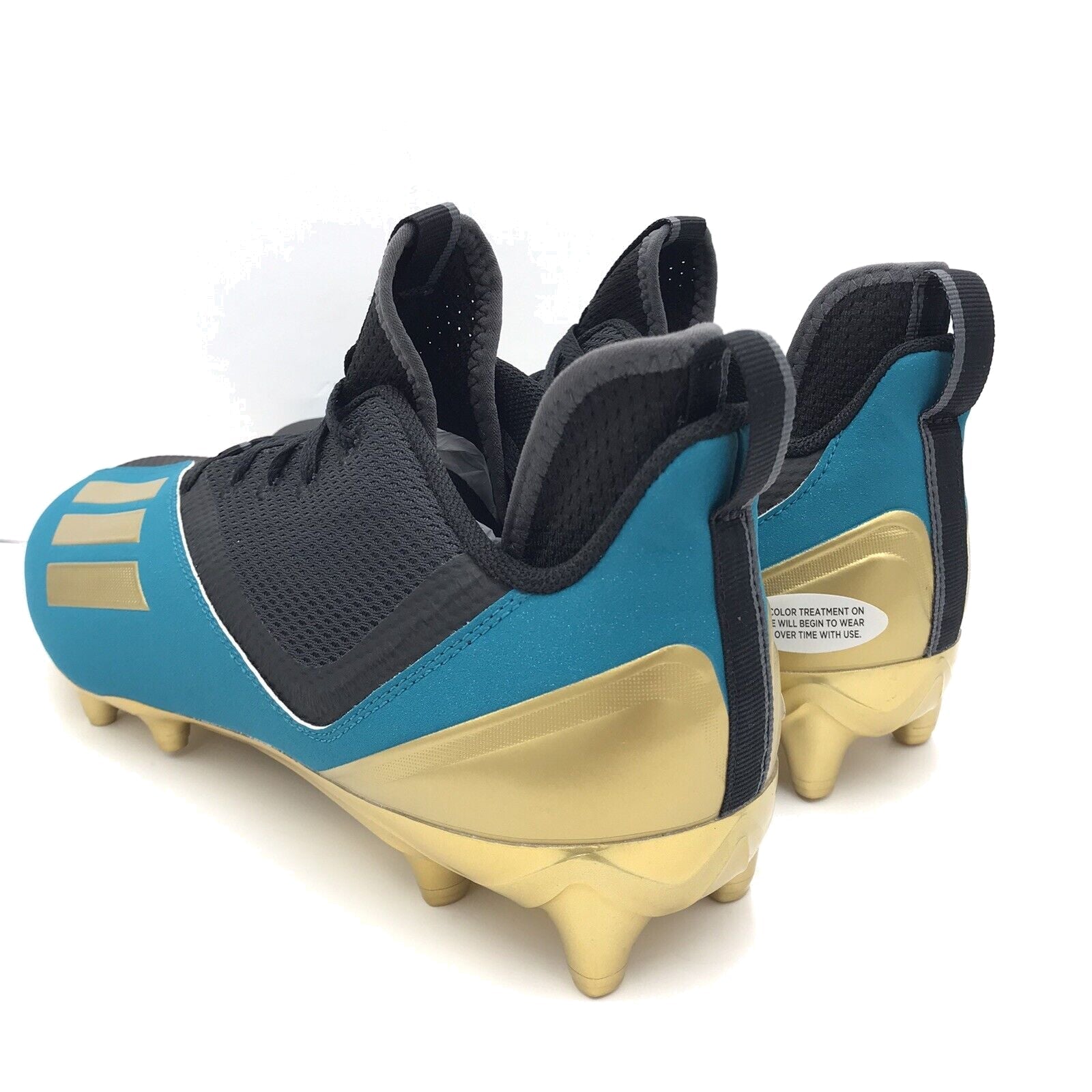 adidas Adizero Scorch 2 Jacksonville Jaguars Football Cleats 'Black Gold Blue' GZ0401