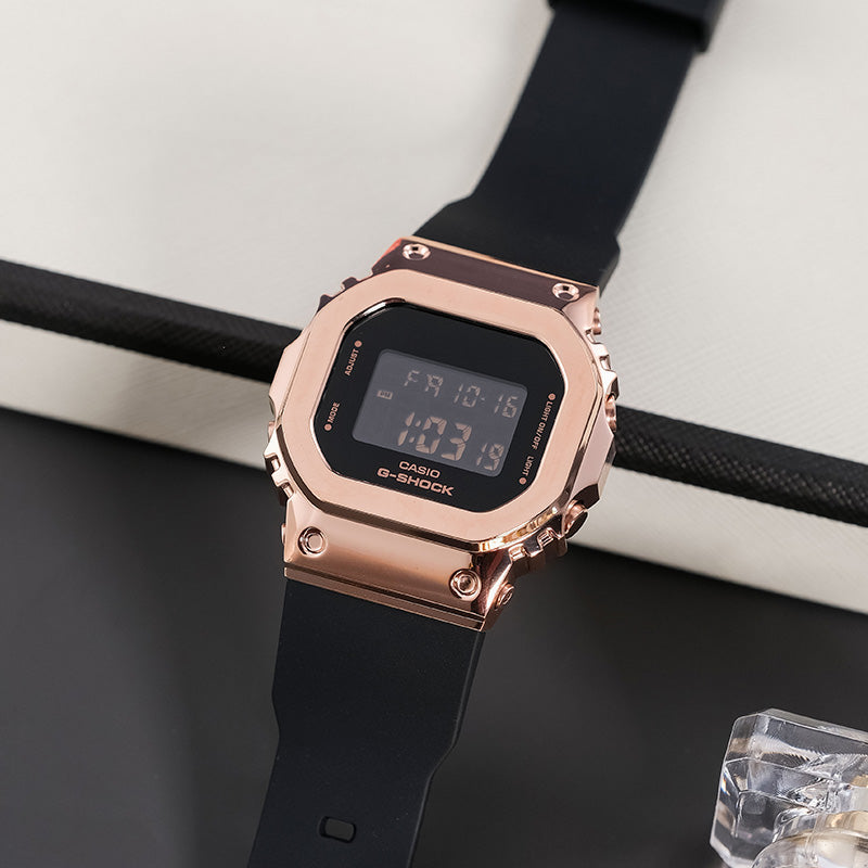 CASIO G-Shock Digital 'Black Rose' GM-S5600PG-1PR