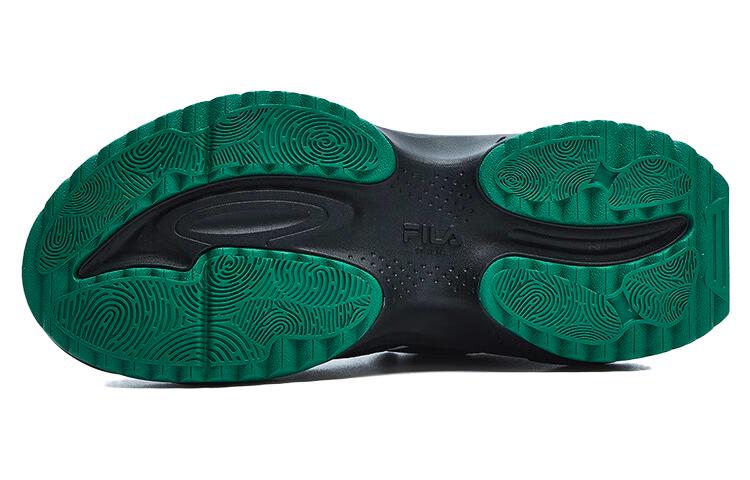 (WMNS) FILA FUSION Bianco 2 Sneakers 'Black Green' T12W311302FBG