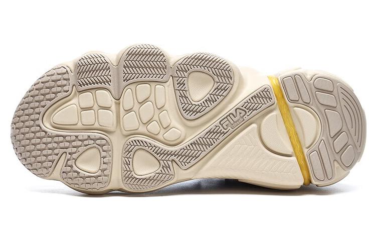 (WMNS) FILA ET Fashion Shoes 'Beige Bue Yellow' F12W312120FTB