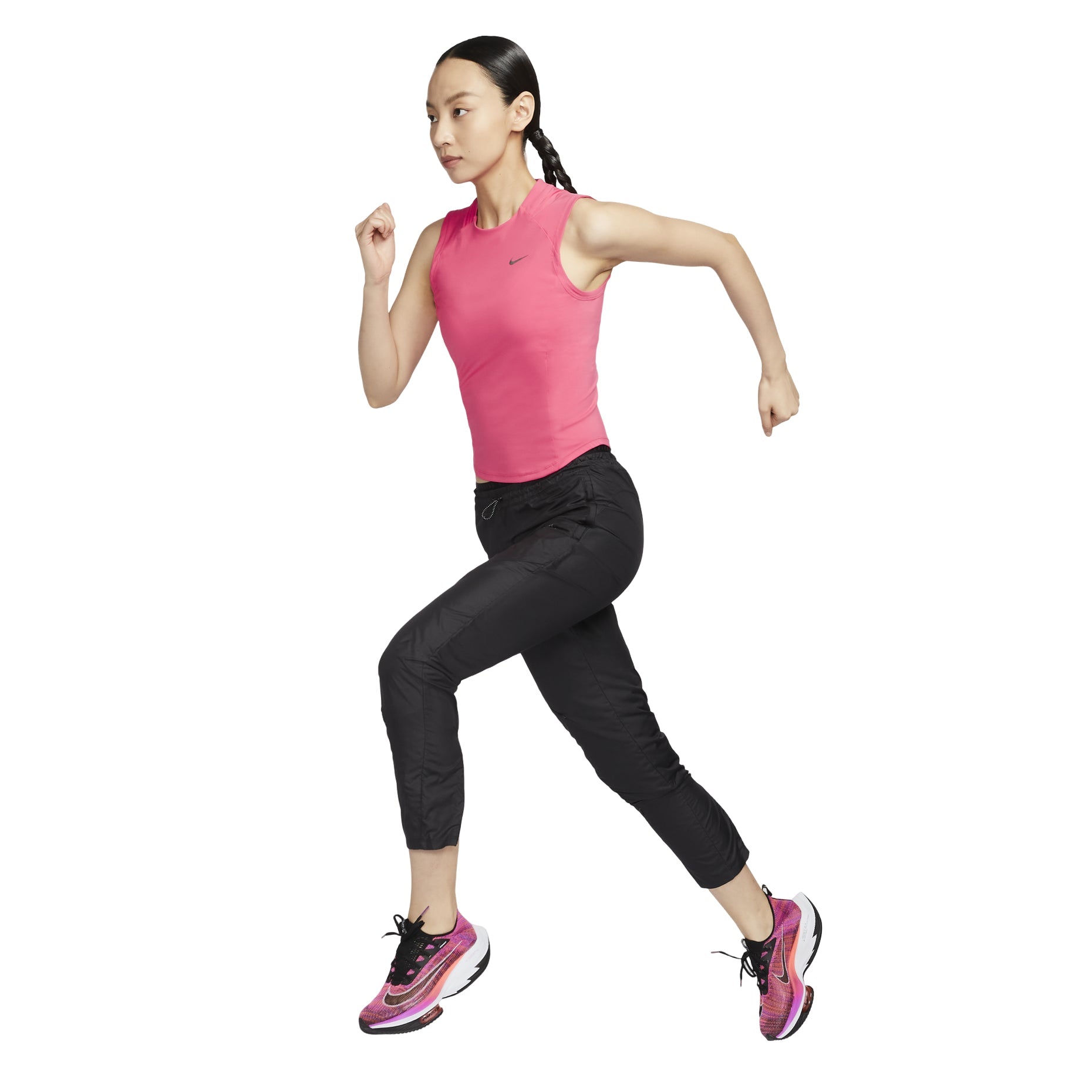 (WMNS) Nike Running Division Dri-FIT Pocket Tank Asia Sizing 'Aster Pink' FV6382-629