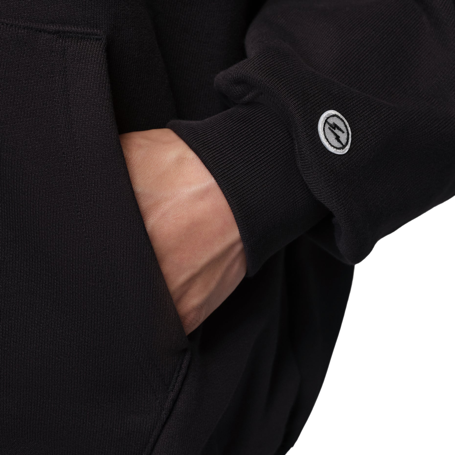 Air Jordan x Union x Fragment Full-Zip Up Hoodie 'Black Pale Ivory' IR0641-010