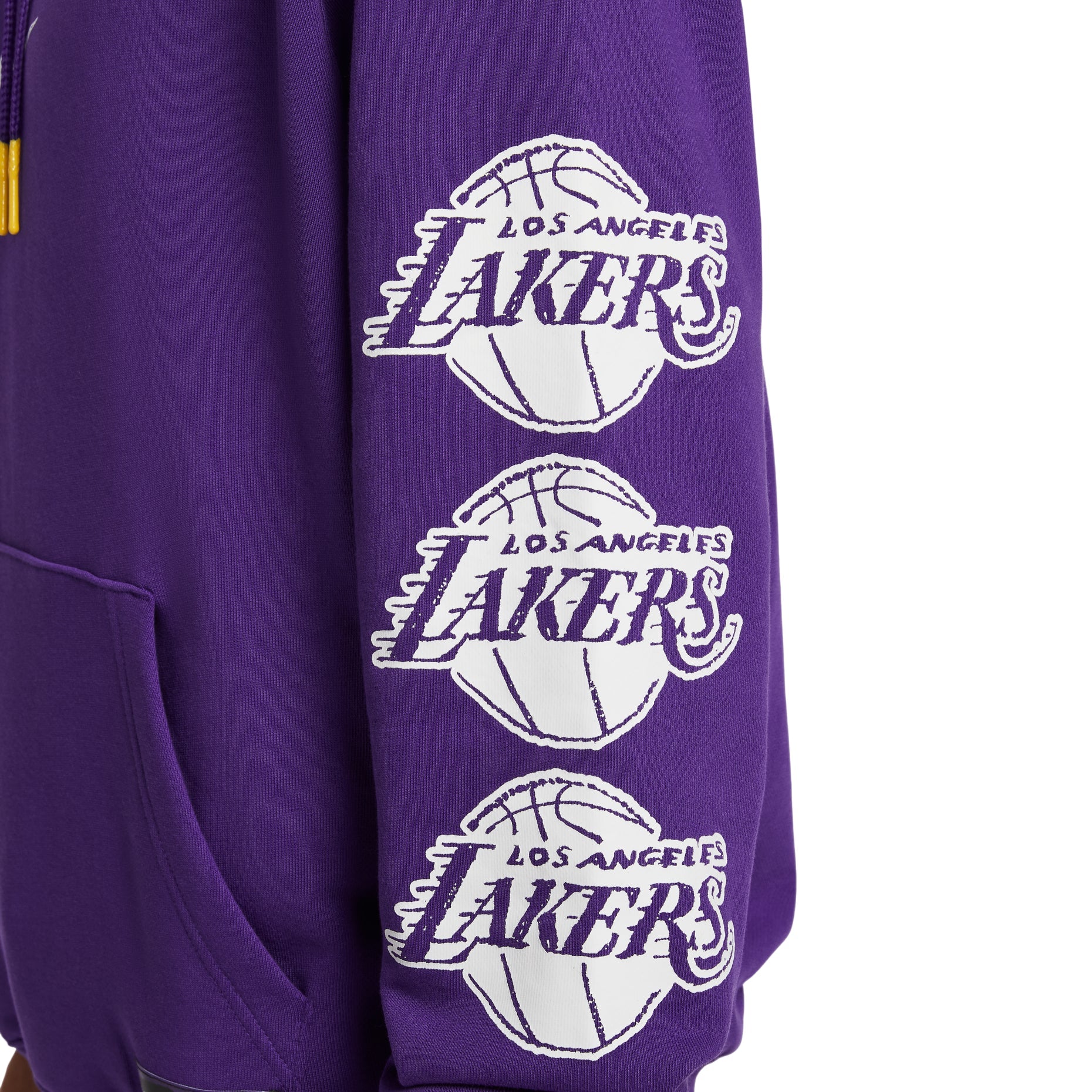 Nike NBA Club Los Angeles Lakers Courtside Premium Hoodie 'Field Purple' IB2303-504