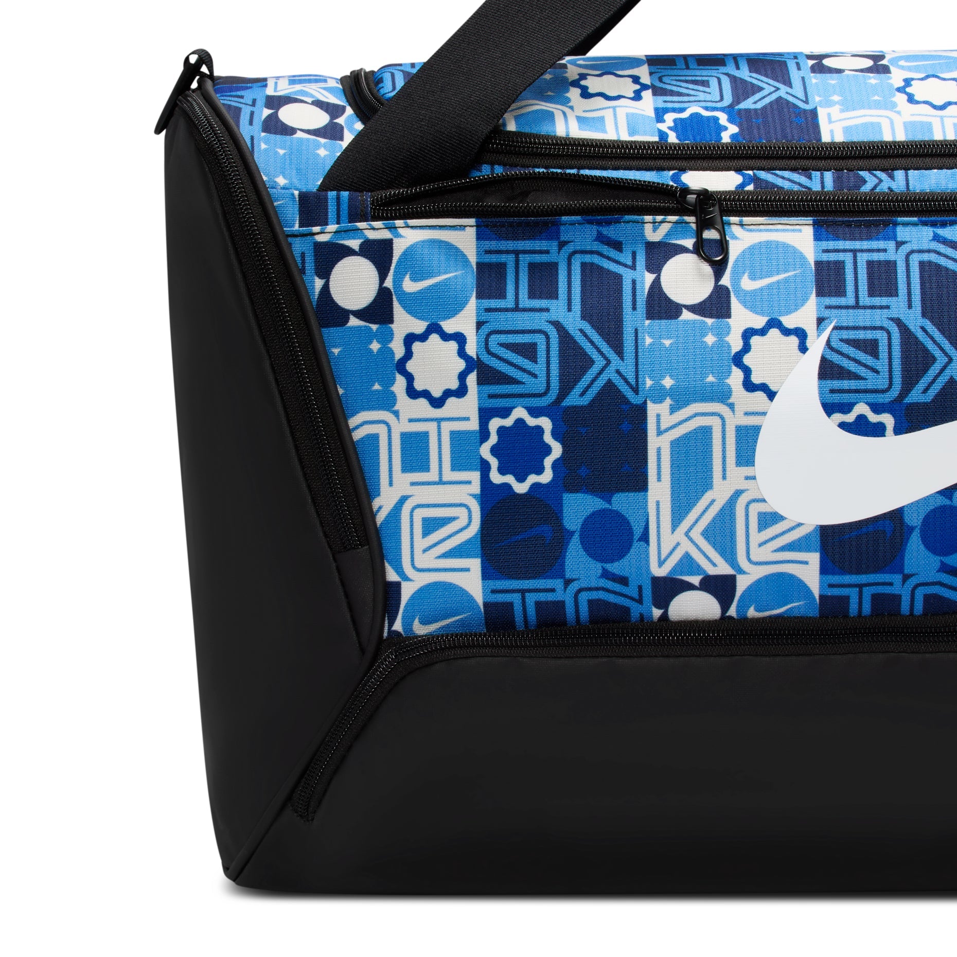 Nike Brasilia 60L Training Duffel Bag 'University Blue Black White' IH7846-412