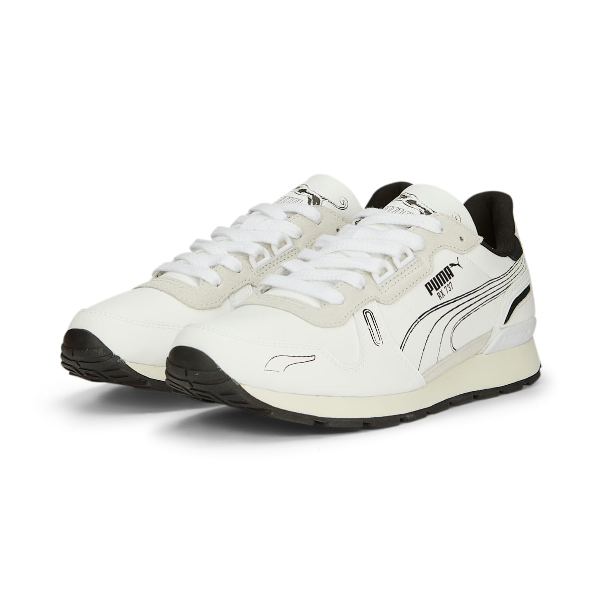 PUMA Rx 737 'White Grey' 389429-01