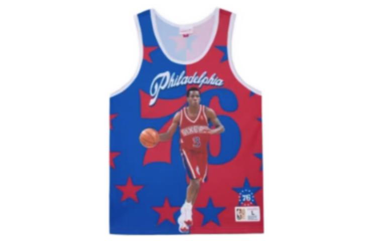 Mitchell & Ness Lakers Shaquille O'Neal Sublimated Tank 'Black White Yellow Purple' TMTK3207-LALYYSONBKGD
