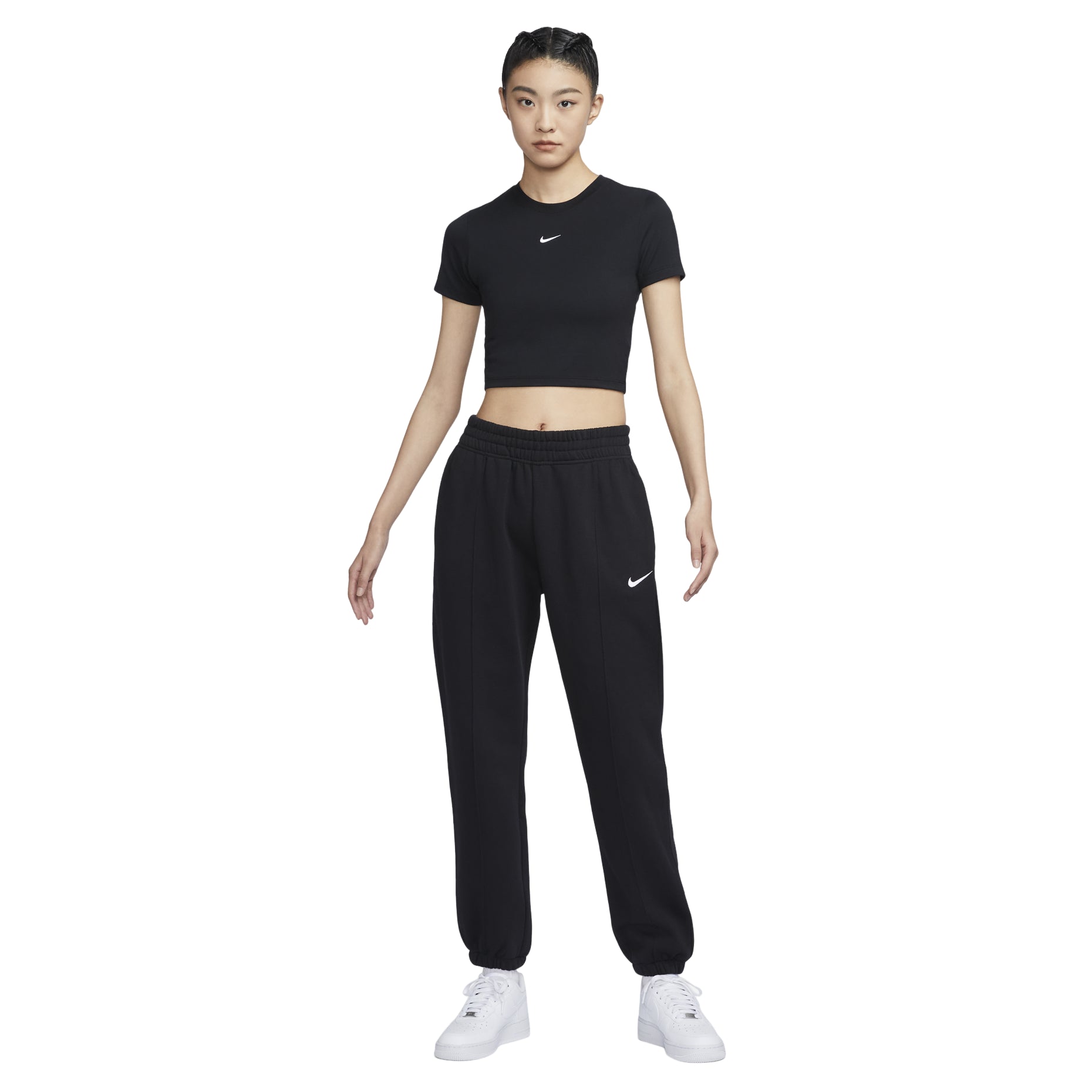 (WMNS) Nike Sportwear Essential Sweatpants Asia Sizing 'Black' BV4090-010