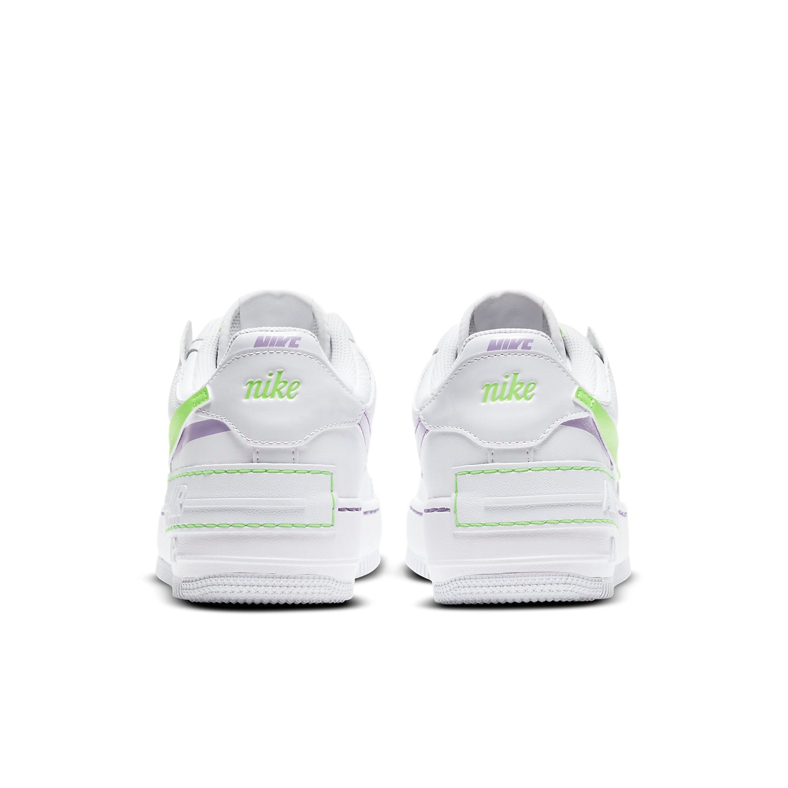 (WMNS) Nike Air Force 1 Shadow 'White Electric Green' DD9684-100