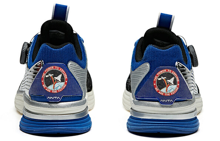 ANTA x Nasa Tianqi Low 'Black Silver Blue' 112015586-1