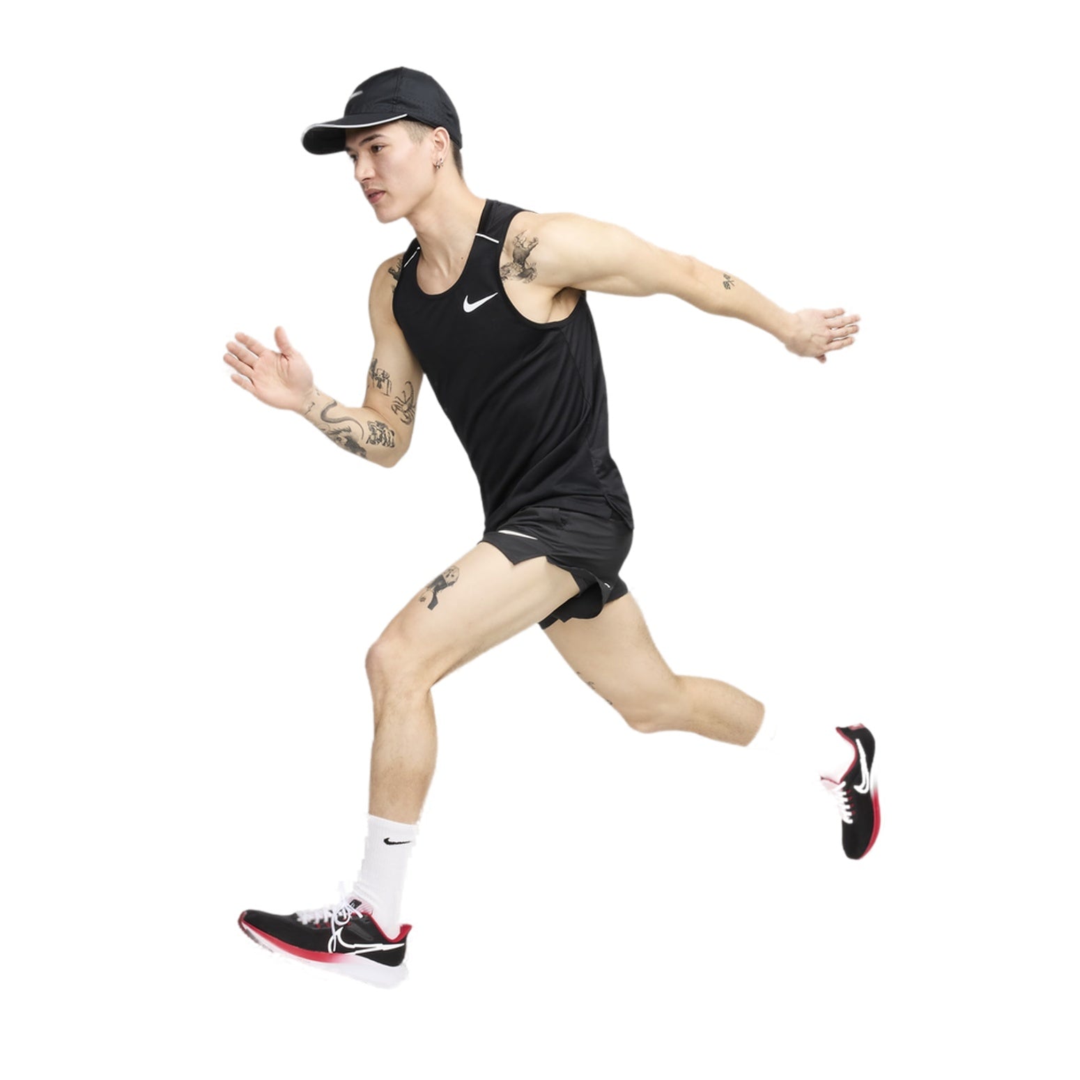 Nike Dri-Fit Casual Sports Vest Asia Sizing 'Black' AJ7563-010