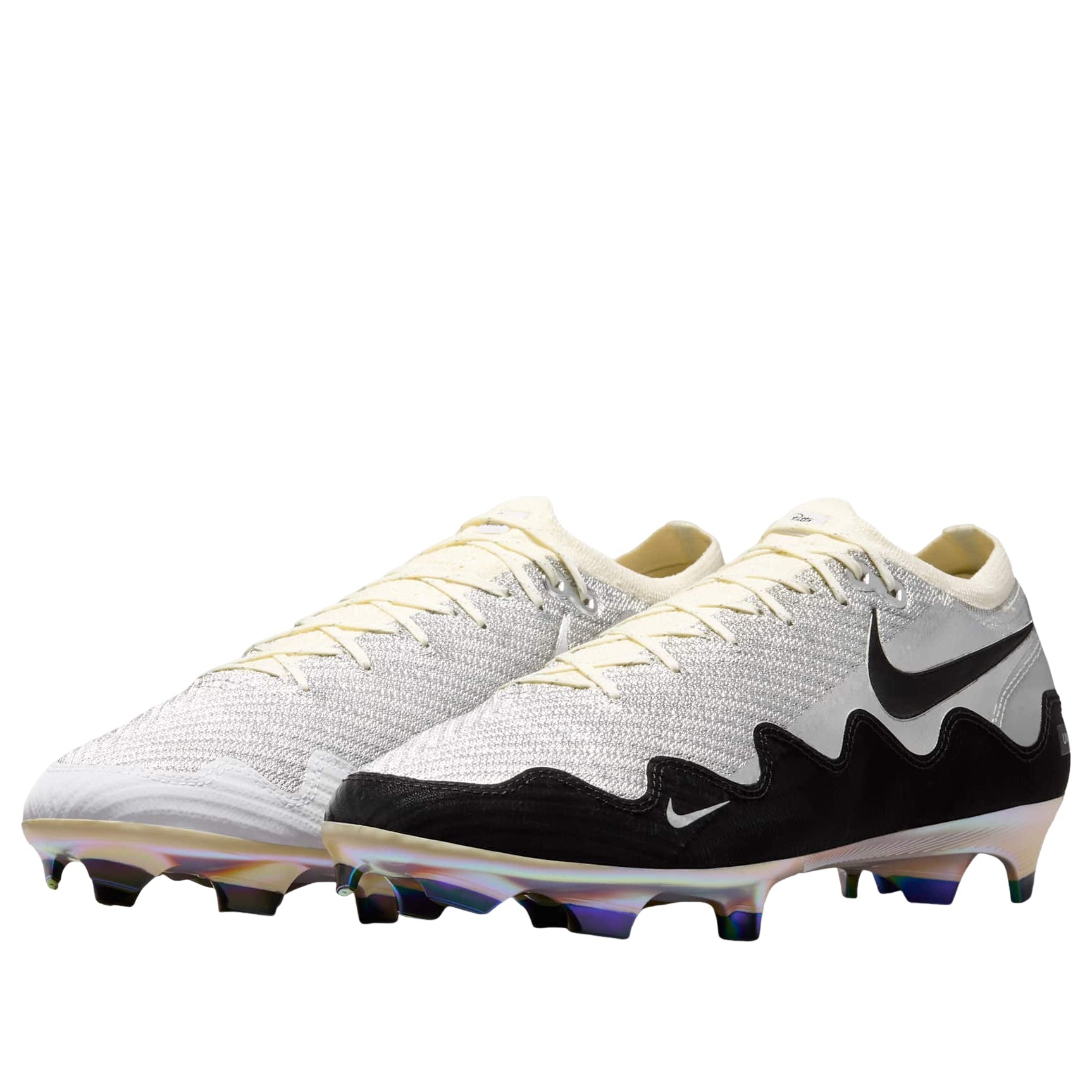 Nike x Patta Mercurial Zoom Vapor 16 Elite FG SE 'Metallic Silver Coconut Milk' IQ3365-001