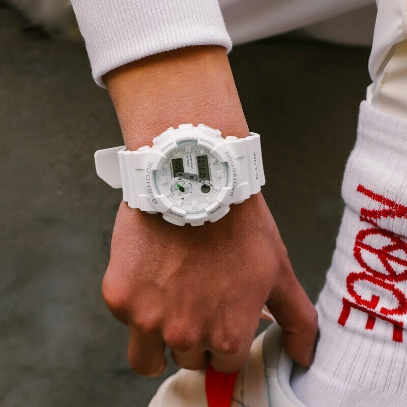 CASIO Baby-G 'White' GAX-100A-7A&BA-110TM-7A