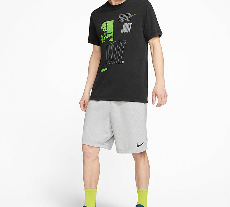 Nike DRI-FIT JDI Printing Short Sleeve Black CZ1242-011