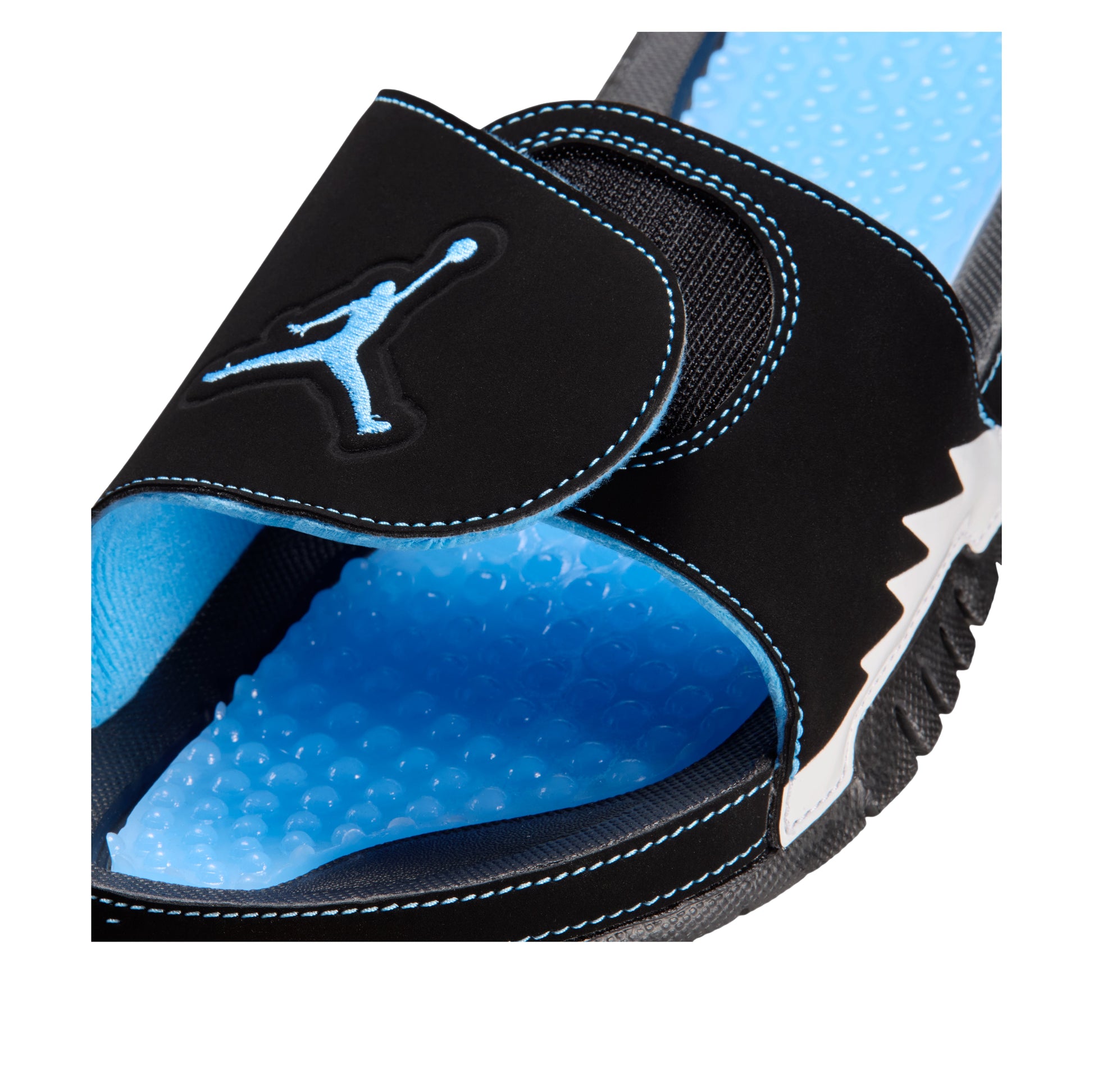 Air Jordan Hydro 5 Retro Slides 'Black University Blue' 555501-004