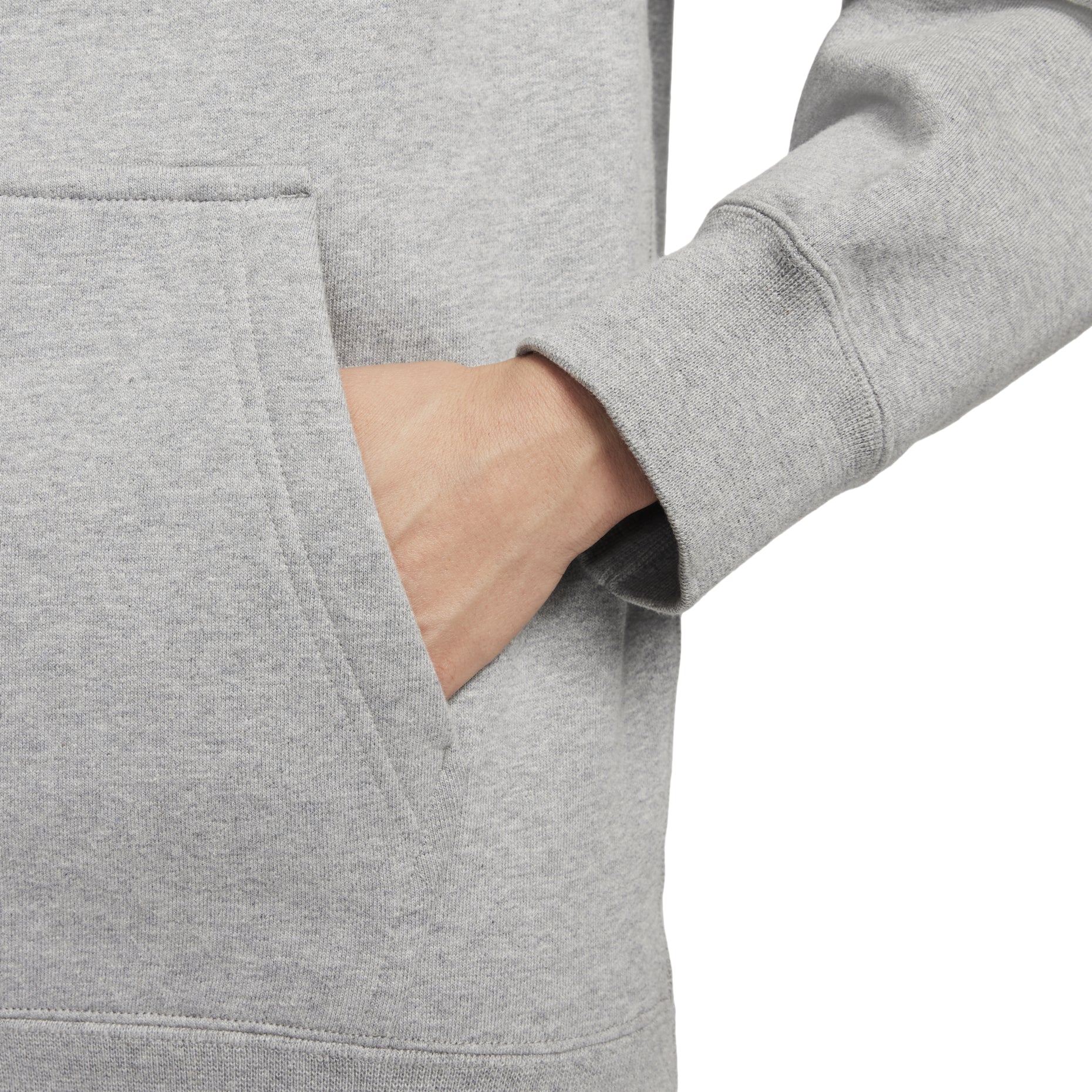 Nike AS NK Solo SWSH Fleece Po Light gray DX1356-063