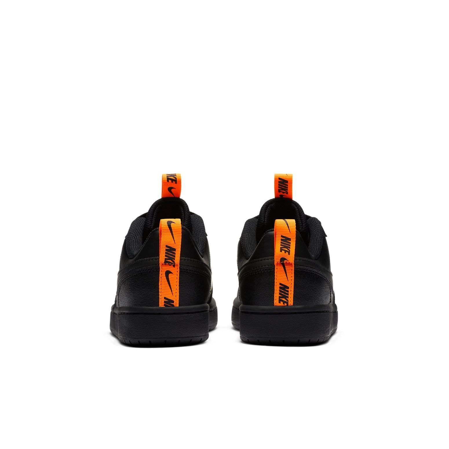(GS) Nike Court Borough Low 2 SE 'Black Orange' CT3964-001