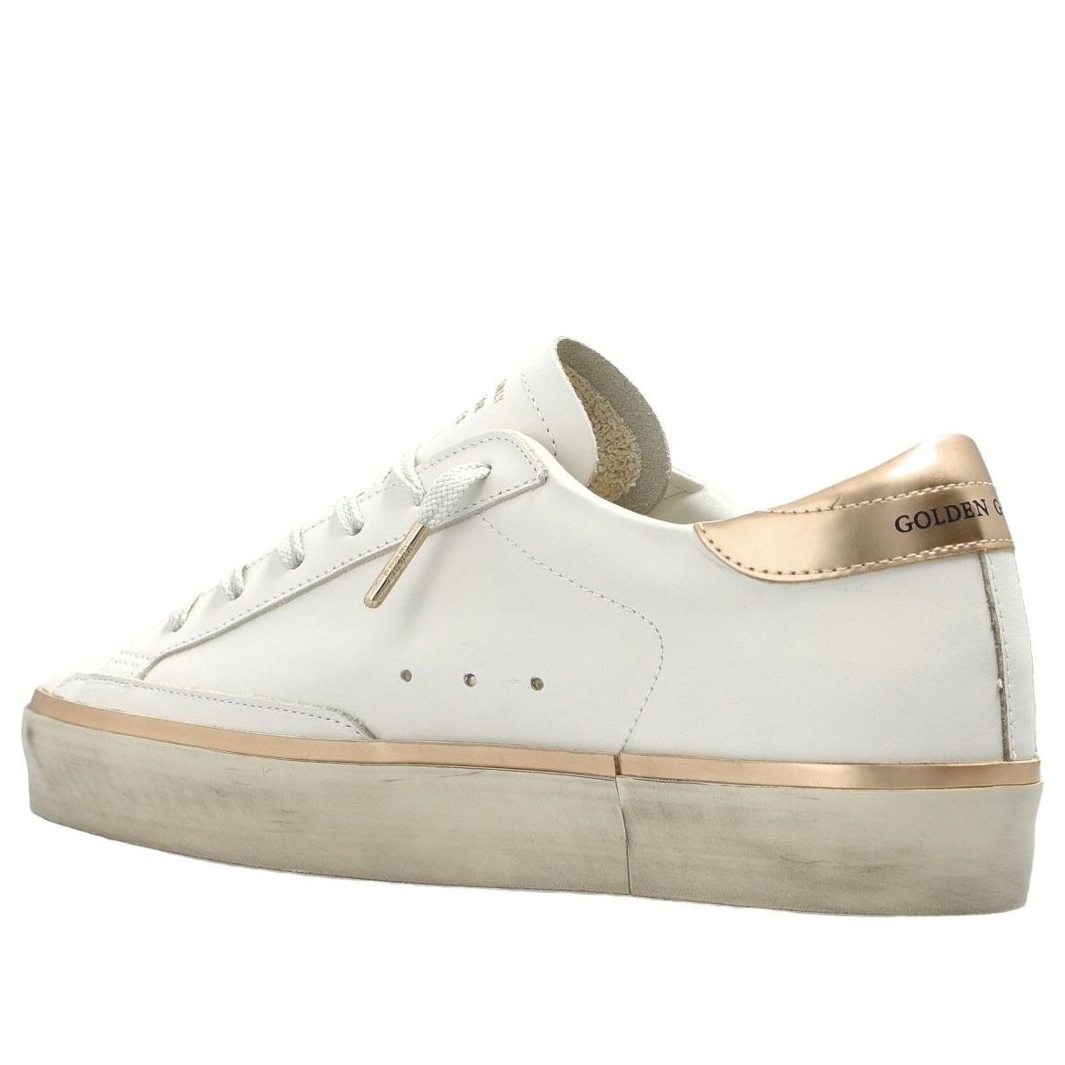 (WMNS) Golden Goose Hi Star 'White Taupe Gold' GWF00118-F008128-10961