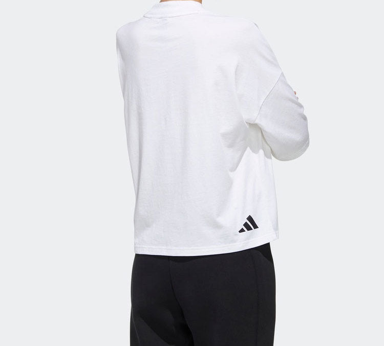(WMNS) adidas GFX T CHINESE  Short Sleeve White FT2859